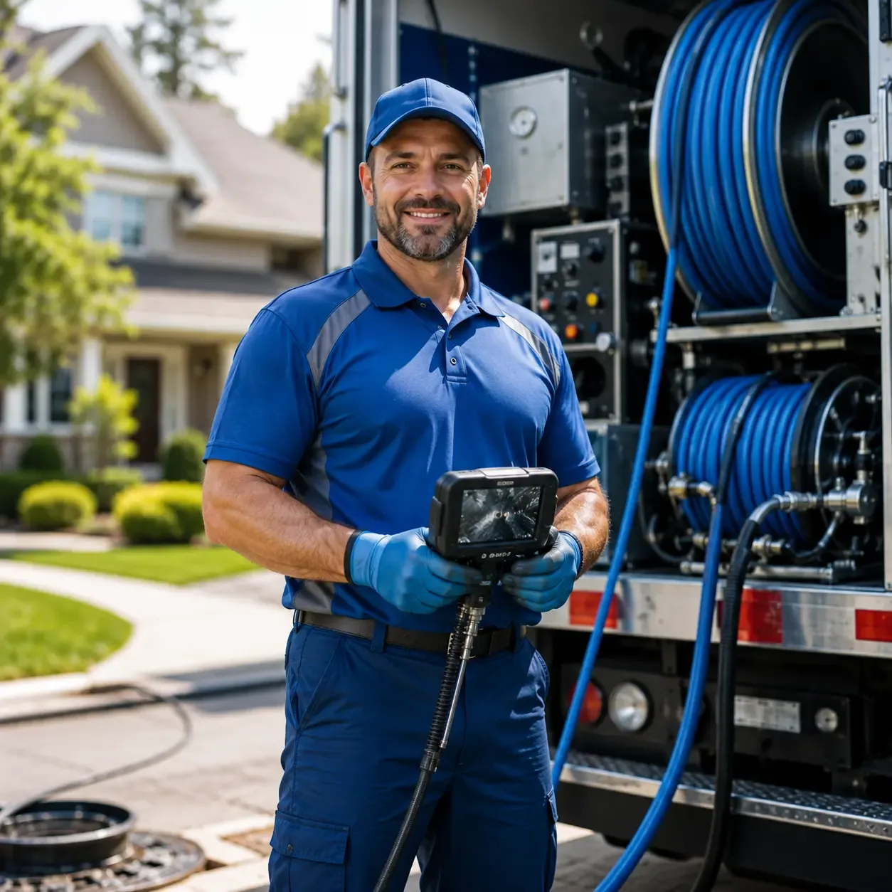 Local outdoor drain cleaning specialists in Mio, MI